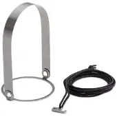 Höfats Ophangbeugel Gravity Candle Zilver