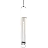 Höfats Kandelaar Oval Candle 55 Zilver