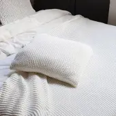 House In Style Sprei Ponza White-130 x 240 cm