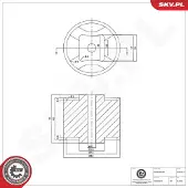 ESEN SKV 69SKV455 Draagarm