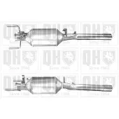 Quinton Hazell QDPF11180 Roetfilter (DPF)