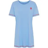 LASCANA Nachthemd blauw / rood