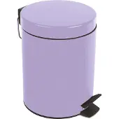 Spirella Pedaalemmer 3L - SYDNEY - Lavendel - Staal - Voor Badkamer of Toilet