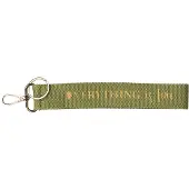 Clayre & Eef Sleutelhanger 20 cm Groen Synthetisch