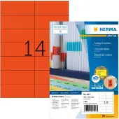 Herma Etiketten 4557 Klevend 10,5 x 4,2 cm 100 Vellen à 14 Etiketten