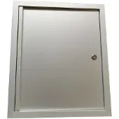VASP Brievenbusdeur - Aluminium - 42x50 Cm - Slot