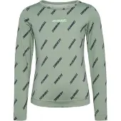 Hummel Functioneel shirt 'Silje' donkerblauw / pastelgroen / lichtgroen