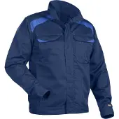 Blakläder Industriejack. Ongevoerd 40541210 | Marineblauw/Korenblauw | Maat S - 7330509357521