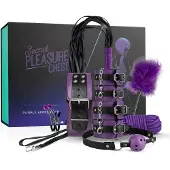 Bedroom Fantasies Secret Pleasure Chest X - Purple Apprentice - Zwart