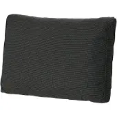 Madison Loungekussen Rug Luxe Rib Black (60 x 40 cm)