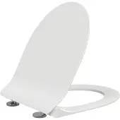 SaniGoods Serra wc-zitting soft close glanzend wit