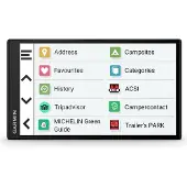 Garmin Camper 795 - 17,6 cm (6,95") - 1024 x 600 pixels - TFT - Multitouch - Flash-geheugen - Geheugenkaartslot - MicroSD (TransFlash)