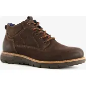 Hush puppies leren heren veterboots bruin maat 43