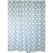 MSV Douchegordijn Hanko Blauw 180cm