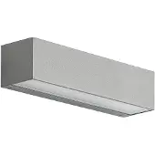 Arcchio LED-wandlamp buiten Lengo, alu / grijs / zink, Aluminium, Modern, LED wandlamp buiten