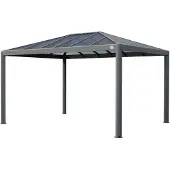TOOLPORT Tuinpaviljoen 3x4m, Hardtop, zonder zijwanden