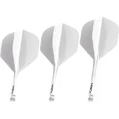 Winmau Fusion Solid White NO2 - Dart Flights
