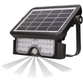 Adviti LUX LED Solar buiten wandlamp - Bewegingssensor, Lichtsensor en Zonnepaneel - IP65 - 4000K - 500 Lumen