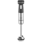 Caso Click & Mash Draadloze 4-in-1 Staafmixer Set – 180 Watt – Lithium-Ion Accu – Variabele Snelheidsregeling – Mixbeker 700 ml – Hakbakje 500 ml – RVS