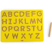 Viga Graphomotorisch bord Grote letters leren schrijven - UNI