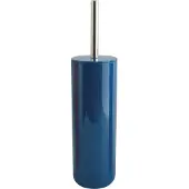 Spirella MSV Porto Toilet/wc-borstel in houder - kunststof - marine blauw - 38 cm - Toiletborstels