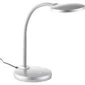 Globo Led Bureaulamp Carmen Zilvergrijs