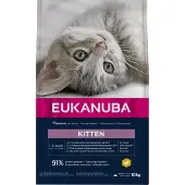 Eukanuba Kattenvoer Droog Kitten Kip - Lever 10 kg