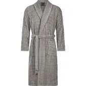 Cawö Badjas Cawö Home 6508 Men Sjaalkraag Graphite-54