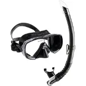 Cressi Estrella&gamma Vip Snorkeling Set Zwart