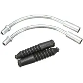 Bofix Kabelbochten v-brake rubbers 90º 6 stuks zilver