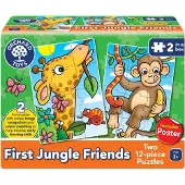 Orchard - First Jungle Friends Puzzle - Puzzel in jungle thema - 24 puzzelstukken - vanaf 2 jaar