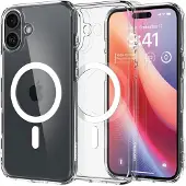 Spigen Ultra Hybrid Backcover MagSafe voor de Apple iPhone 16 - White