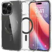 Spigen Ultra Hybrid MagSafe iPhone 16 Pro Max Hoesje Grijs