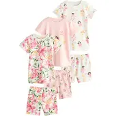 Next Nachtkledij oranje / pink / rosa / offwhite