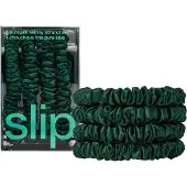Slip Pure Silk Skinny Scrunchies Forest Haarelastiek 4 st