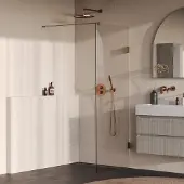 Brauer Void profielloze inloopdouche 70cm koper geborsteld PVD