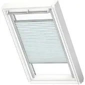 Velux Manueel Lichtdoorlatend Plisségordijn Fhl Pk06 1285s Zachtblauw