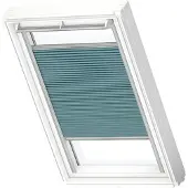 Velux Manueel Verduisterend Plisségordijn Fhc Mk08 1173s Petrol Blauw