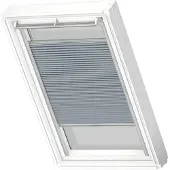 Velux Manueel Verduisterend Plisségordijn Fhc Uk04 1163s Grijs