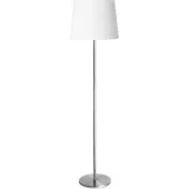 LEDS-C4 Bristol staande lamp, satijnnikkel, zonder lampenkap