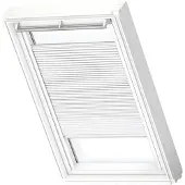 Velux Manueel Verduisterend Plisségordijn Fhc Pk04 1045swl Wit White Line