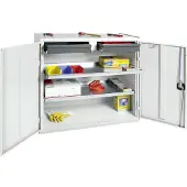 Stumpf & Kossendey gereedschap- en materiaalkast Serie 3000 lichtgrijs + 2 la...