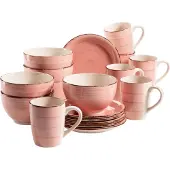 MÄSER Koffieservies Bel Tempo met spiraaldecoratie, 18 delen, voor 6 personen (set, 18-delig)