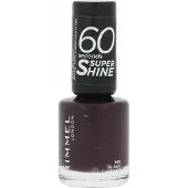 Rimmel 1+1 gratis: Nagellak 60 Seconds SuperShine 345 Black Cherries 8 ml