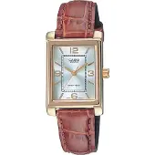 Casio Analoog horloge bruin / goud
