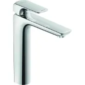Kludi Ameo hoge eengreeps wastafelkraan 20,5 cm zonder waste, chroom