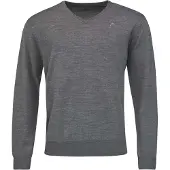 Head Pullover Long Sleeve Polo Grijs M Man