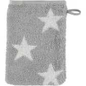 Cawö Washandje Cawö Little Stars Grijs (set van 6)