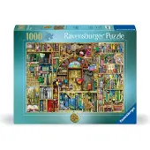 Ravensburger Bizarre Boekwinkel 2 1000 Stuk Puzzel voor Volwassenen - 12000300 - Handgemaakt, Gemaakt in Duitsland