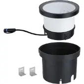 Paulmann EBL Wallwasher 94669 Verlichtingssysteem Plug&Shine LED-vloerinbouwlamp LED Warmwit Antraciet